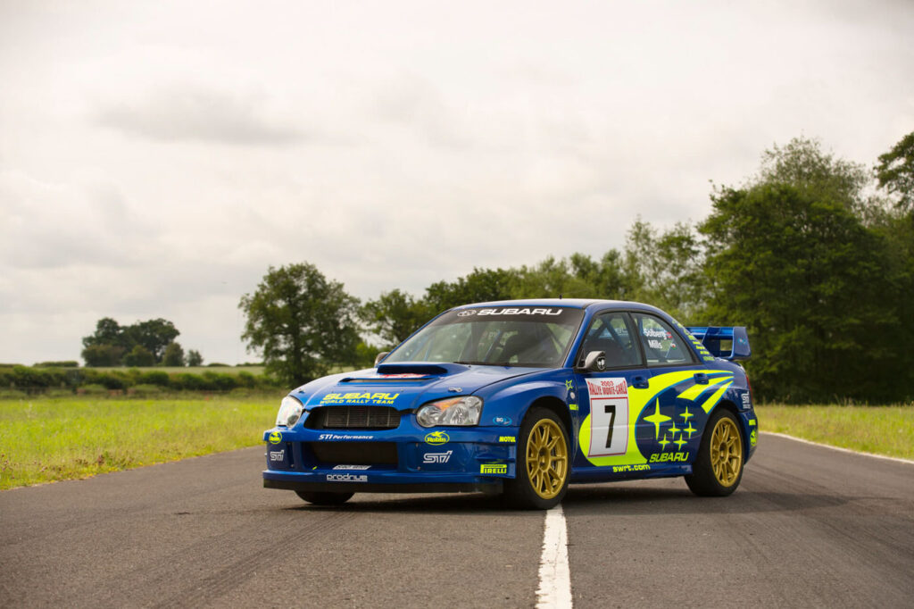 petter solberg subaru wrc 03