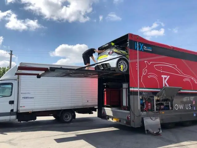 Fiat Iveco Magirus truck + trailer - Image 2