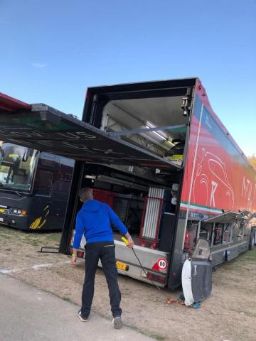 Kamion Fiat Iveco Magirus + poluprikolica - Slika 4