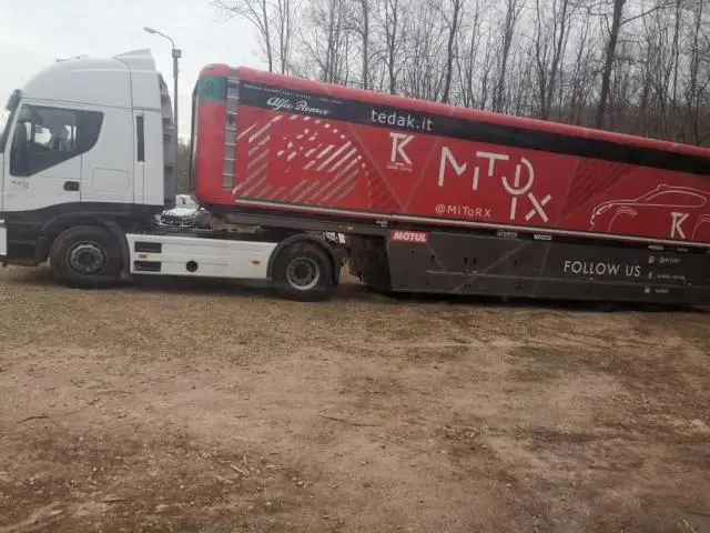 Fiat Iveco Magirus truck + trailer - Image 5