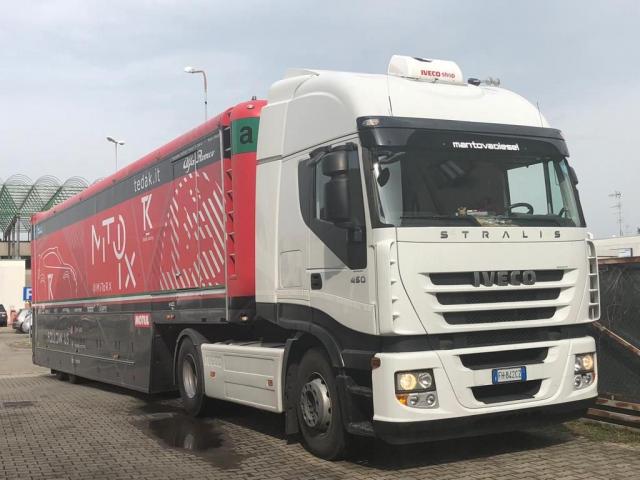 Kamion Fiat Iveco Magirus + poluprikolica - Slika 8