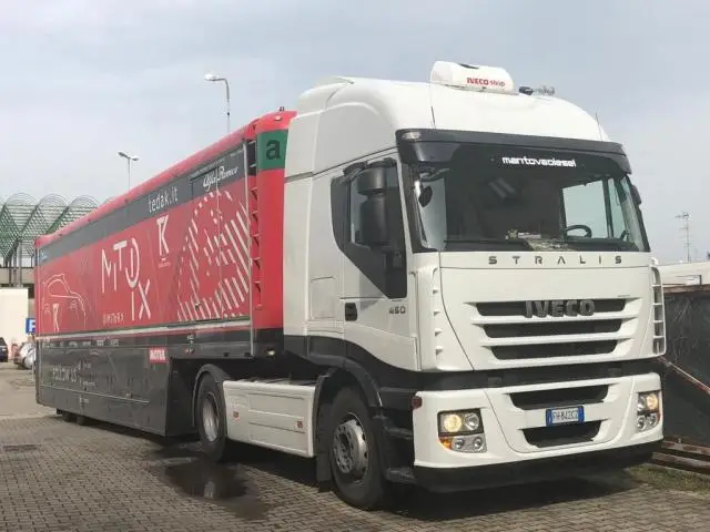 Fiat Iveco Magirus truck + trailer - Image 8