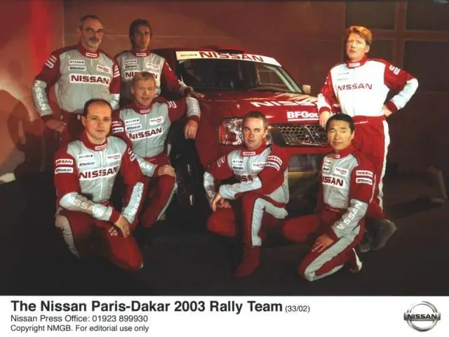 Nissan Motorsport Navara Dakar 2003 Ex Kenjiro Shinozuka - Billede 10