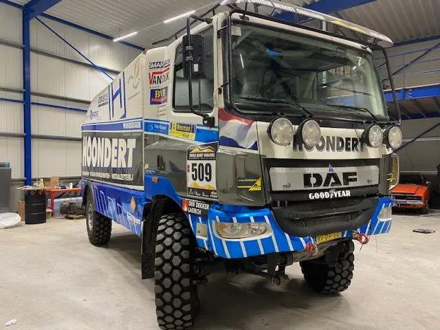 DAF rally truck