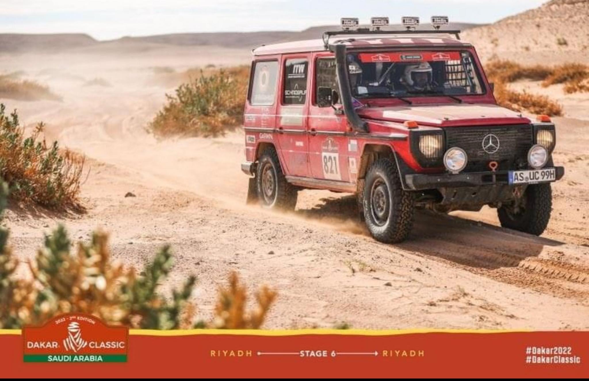 Mercedes 280GE Dakar Classic - 2