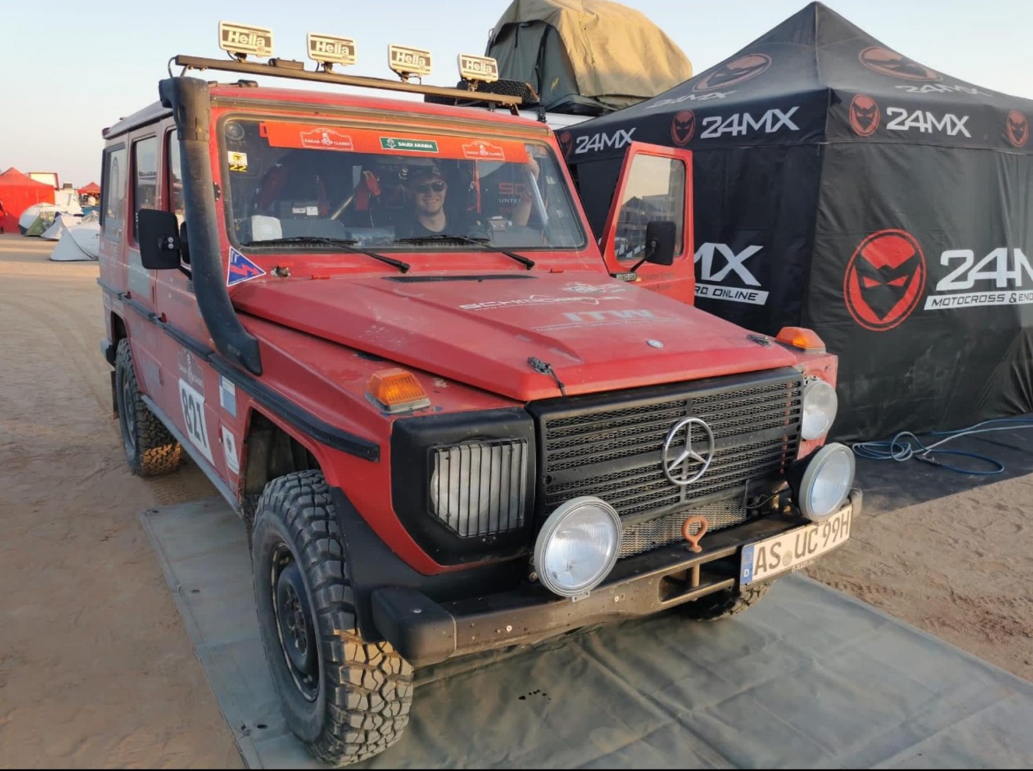 Mercedes 280GE Dakar Classic - 9