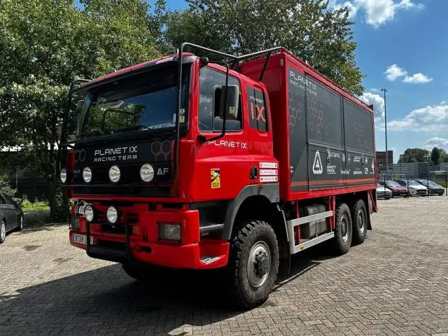 Ginaf 6×6 Dakar Rally service