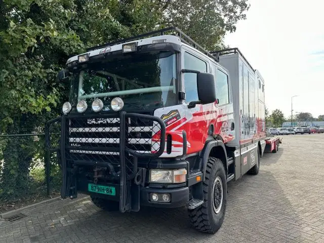 Scania 4x4 Dakar Rally service Truck