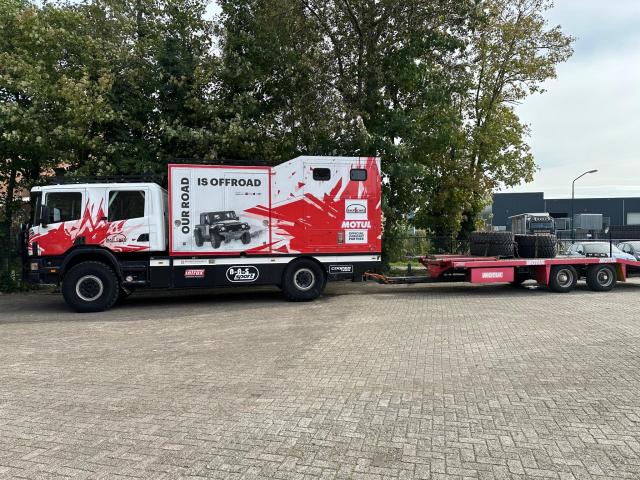Scania 4x4 Dakar Rally service Truck - Image 2