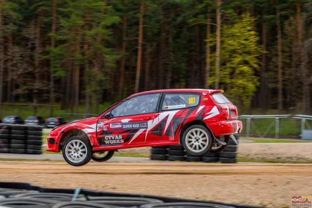 Honda Civic Super 1600 rallycross - Image 6