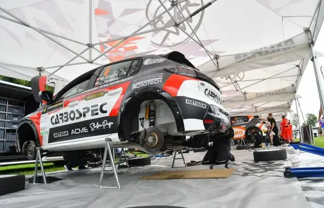 Peugeot 208 Rally4 til leje - WRC, ERC, nationale mesterskaber/serier, testdage - Billede 5