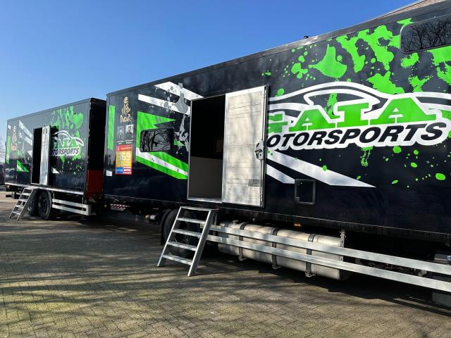 DAF FA CF Euro 5 *Dakar* rally-servicebil fuldt udstyret - Billede 2