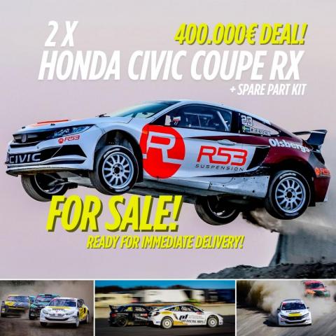 Honda Civic Coupe Rallycross Supercar