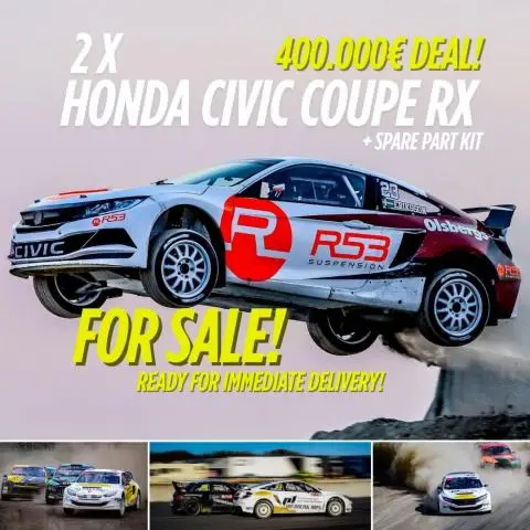Honda Civic Coupe Rallycross Supercar