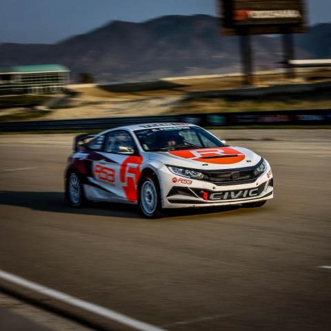 Honda Civic Coupe Rallycross Supercar - Image 3