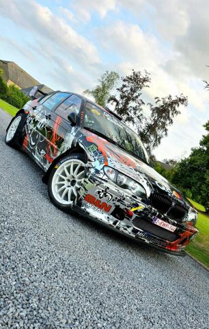 BMW Rallye E46 S54B32, carrozzeria ex WTCC numerata
