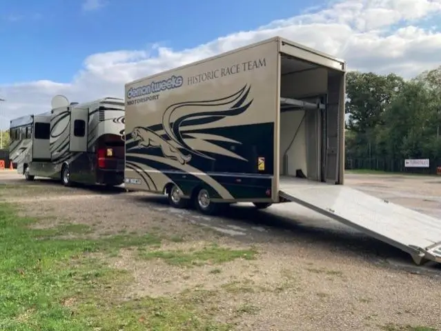 Ex Demon Tweeks prikolica za trkaće automobile