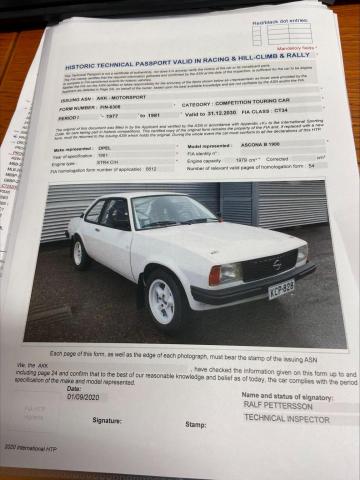 Opel Ascona 2,0 S Gr.2 - Image 7