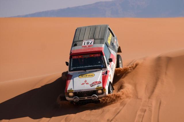 Mitsubishi Pajero L141G, 3.0V6 für Dakar Classic (zum Verkauf oder zur Miete)