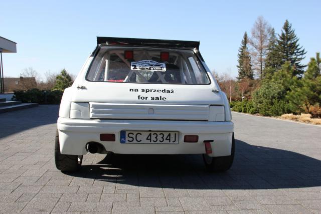 Peugeot 205 hill climb racing, time attack, sacīkšu automašīna - Image 2