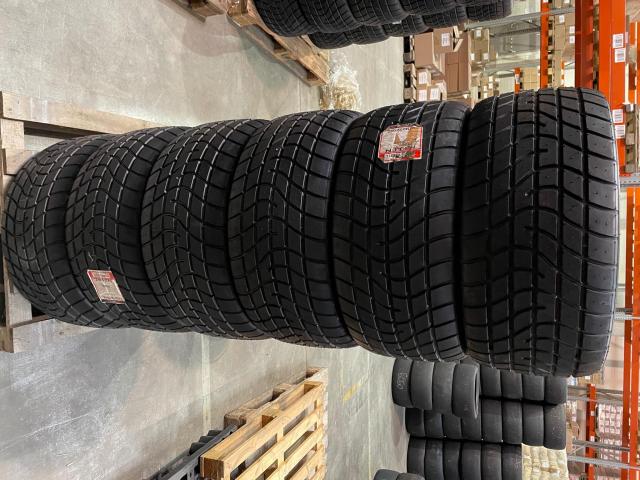 Large stock of Yokohama and GoodYear 18" slick and wet tyres for sale - Image 2
