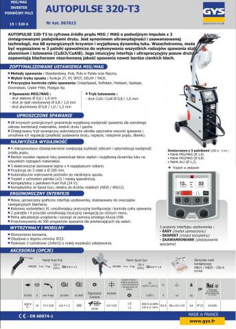GYS AUTOPULSE 320-T3 400V v2 – Lasapparaat - Perfect voor motorsportwerkplaatsen - Image 10