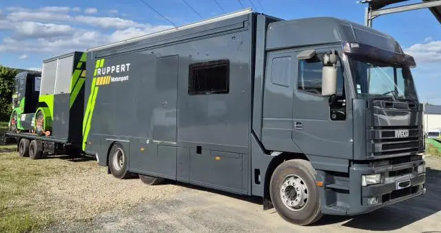 IVECO Race-/Service Transporter + Prikolica + Šator