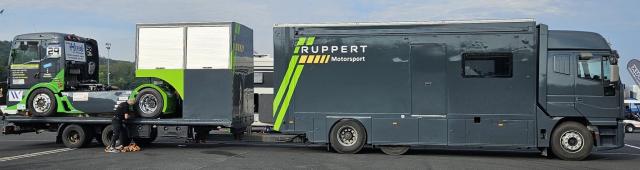 IVECO Race-/Service transportör + släp + tält - Bild 2