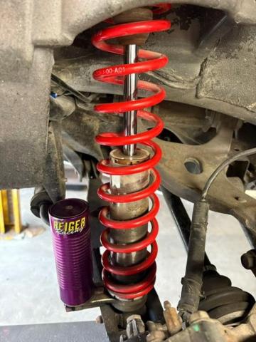 Reiger 3 way adjustable suspension