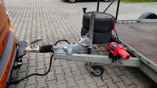 TOHACO W2 3000BC Přívěs pro automobily s pneumatickým odpružením - Image 9