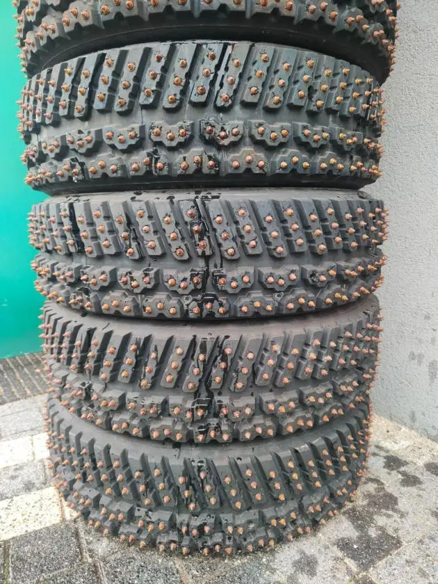 NEW Pirelli SottoZero J1A Studded winter Sweden Rally Tires Tyres long stud 15″