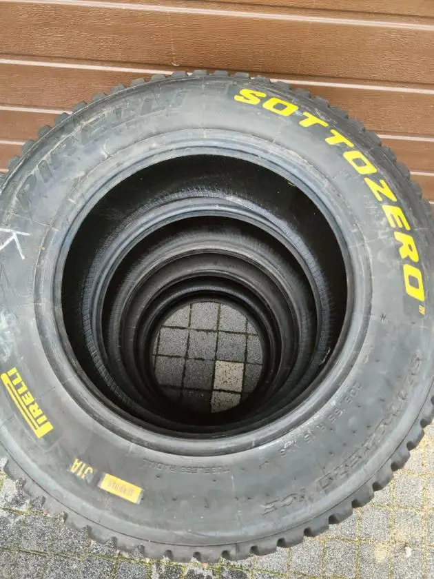 NEW Pirelli SottoZero J1A Studded winter Sweden Rally Tires Tyres long stud 15″ - Slika 3