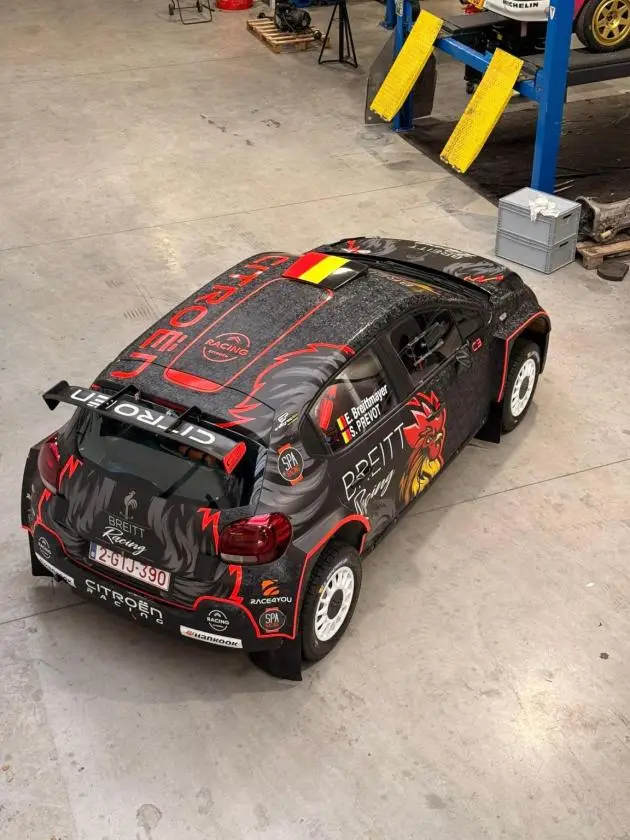 Citroën C3 Rally2 #165 – Full Spec 2025 – Ex-Works (Gold Passport) - Obrázek 3