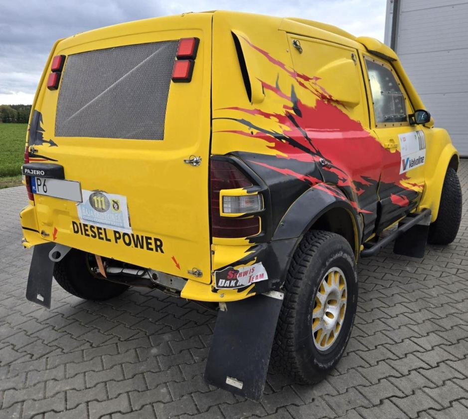 MITSUBISHI PAJERO T1 DAKAR – 370 KM | 1970 KG | LAMINAT | KEVLAR - Image 10