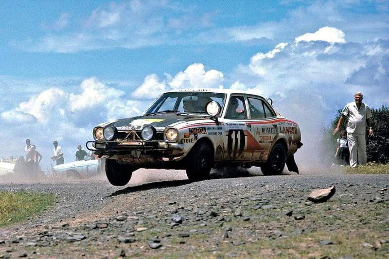 1977 Mitsubishi Lancer 1600 GSR Safari Rally Replica – FIA HTP – Eifel Rallye Festival Ready - Image 8