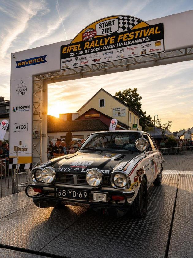 1977 Mitsubishi Lancer 1600 GSR Safari Rally Replica – FIA HTP – Eifel Rallye Festival Ready - Image 2