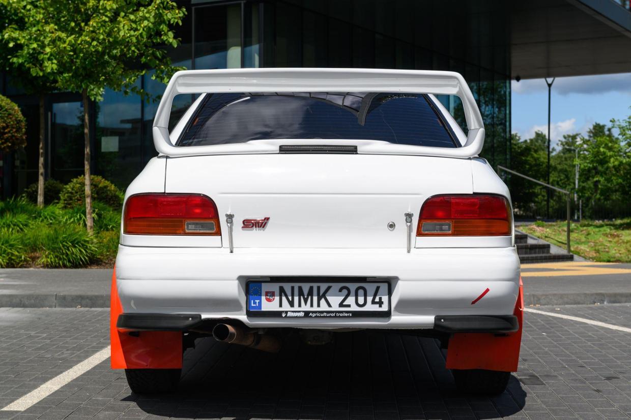 Subaru Impreza STI rally car