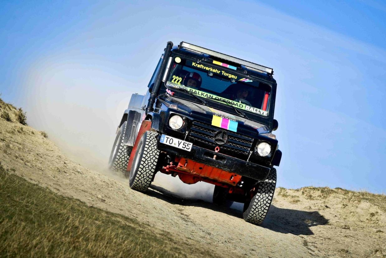 Mercedes G 400 Rally Raid, V8, Engine BMW M 62, Fox Coil Over, 300hp