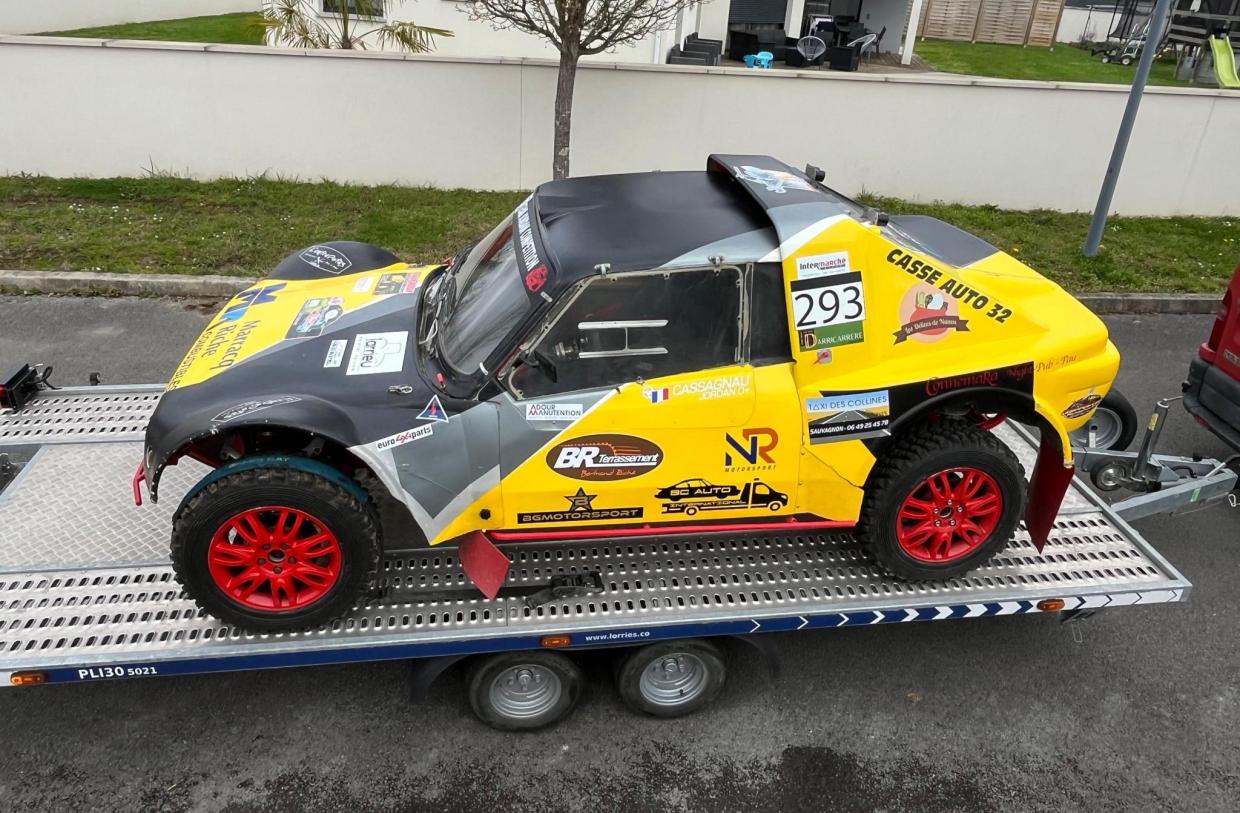 Rally raid buggy