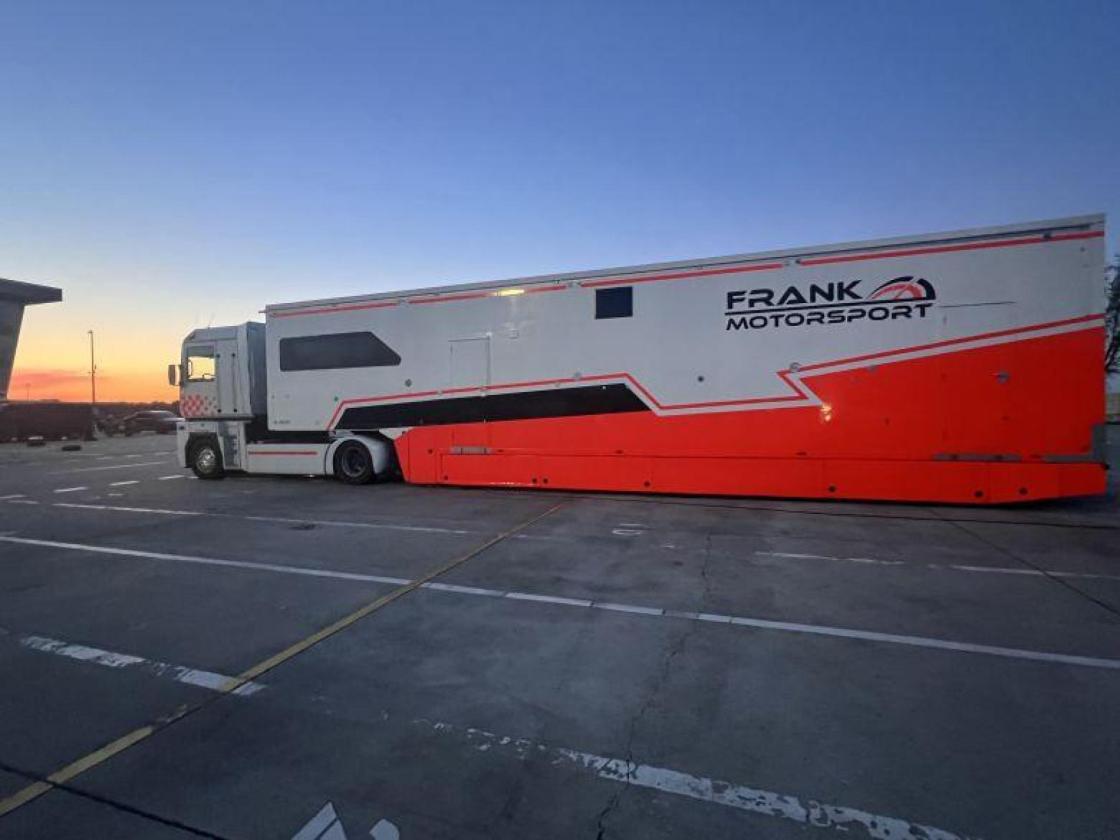 Race trailer, Renault Magnum, PRC FPR