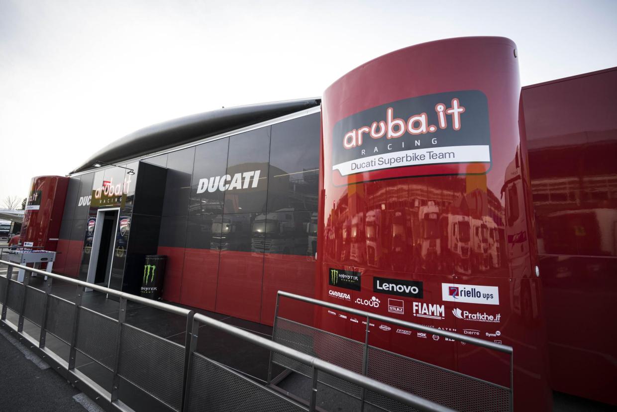 Hospitality structure of the Aruba.it Racing – Ducati Team - Image 2