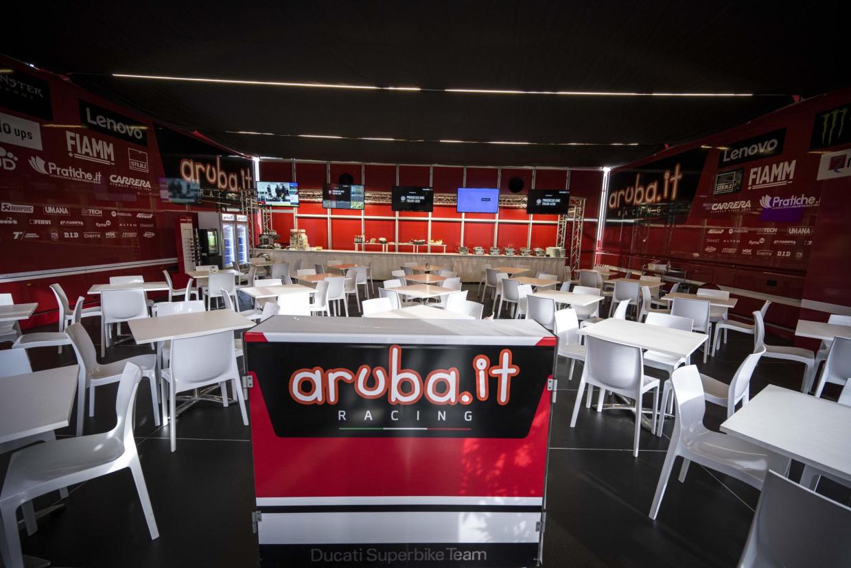 Hospitality structure of the Aruba.it Racing – Ducati Team - Image 3