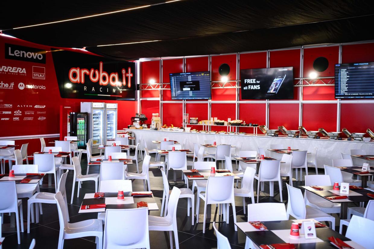Hospitality structure of the Aruba.it Racing – Ducati Team - Image 4