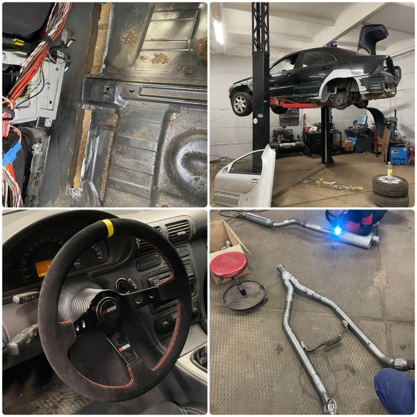 MB C500 W203 - V8 DRIFT build - Image 7