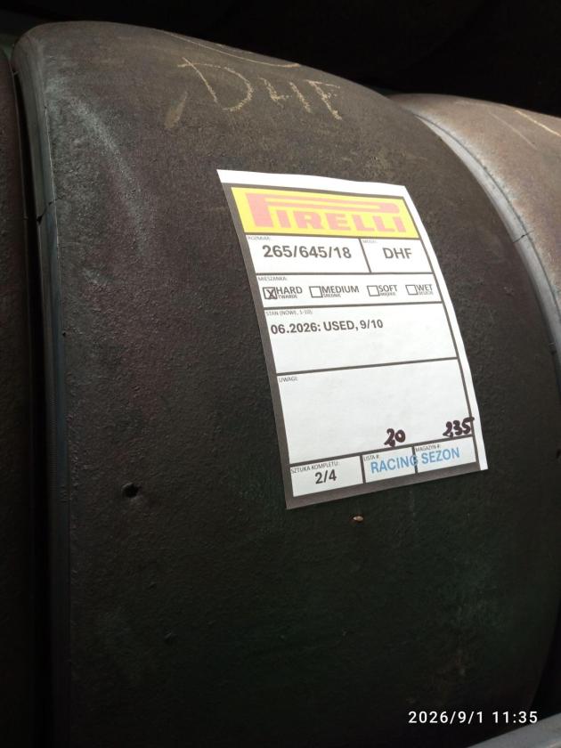 SALE% Full Slicks 18" Pirelli, Yokohama, Michelin | Used - Vaizdas 3