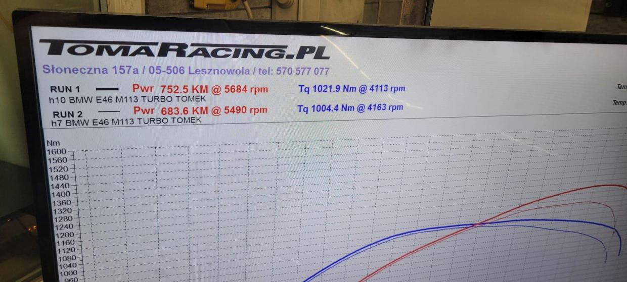 BMW e46 m113 750KM 1020Nm - Image 2