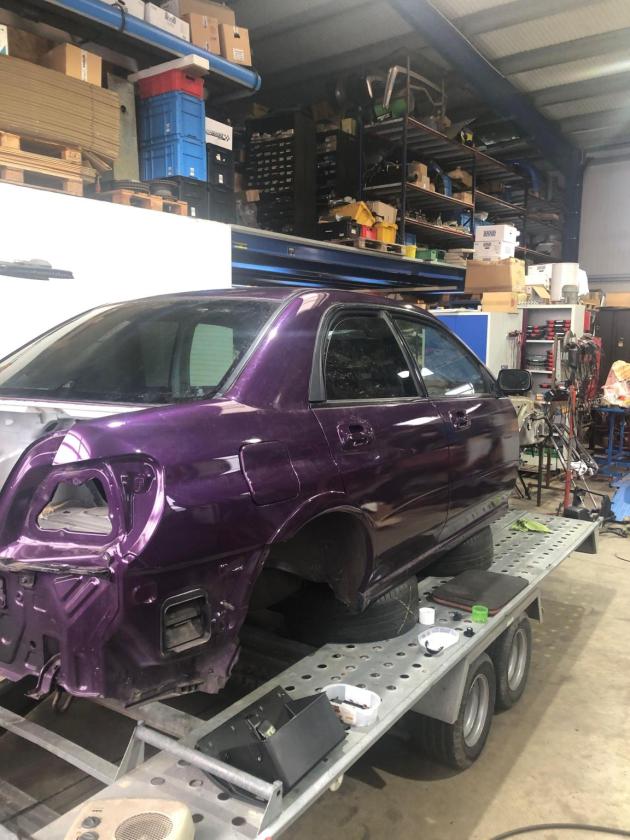 Karosserie Subaru WRX sti - Vaizdas 5