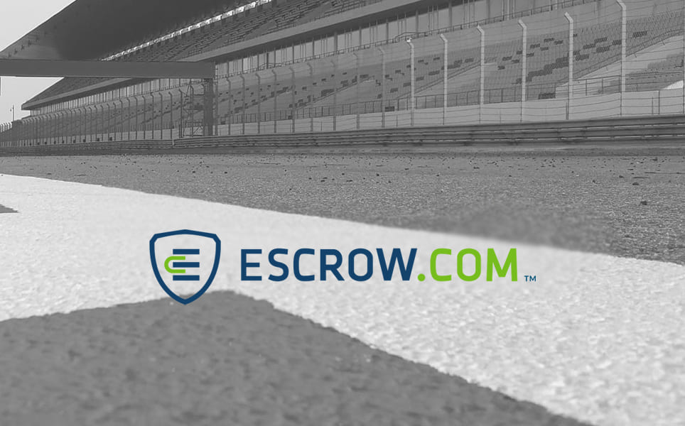 Racemarket estabelece parceria com Escrow.com para oferecer os pagamentos mais seguros no automobilismo